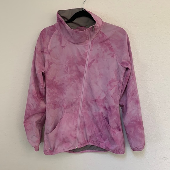 adidas Jackets & Blazers - Adidas asymmetric tie dye performance jacket
